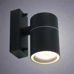 Настенный светильник уличный «Mistero» 1xGU10x35 Вт IP44 цвет чёрный металлик