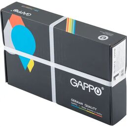 Смеситель для раковины Gappo Eder GL1301-6 однорычажный цвет черный матовый