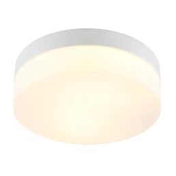 Светильник для ванной Arte Lamp «Aqua» 60 Вт IP44 цвет белый, накладной