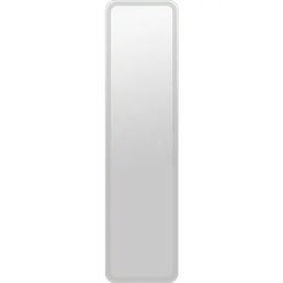 Шкаф зеркальный подвесной Elmer 40x160 см цвет белый