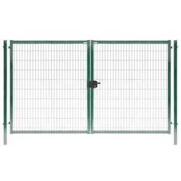 Ворота Medium RAL 6005 1.53x3.5 м зеленый