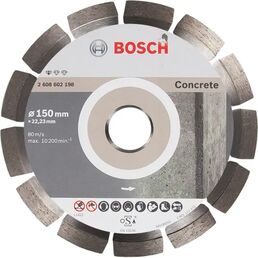 Диск алмазный по бетону Bosch Standart 150x22.23 мм