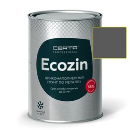 Грунт-эмаль 3 в 1 Ecozin с содержанием цинка 55% 0.8кг
