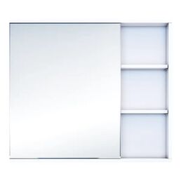 Зеркальный шкаф Vigo Matteo 15.6x80x70 см цвет белый