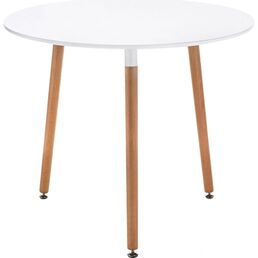 Деревянный стол Lorini 60 white / wood Woodville 15354