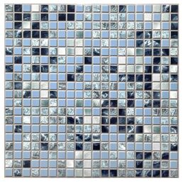 Листовая панель ПВХ Океан синий 480x480x3 мм 0.23 м²