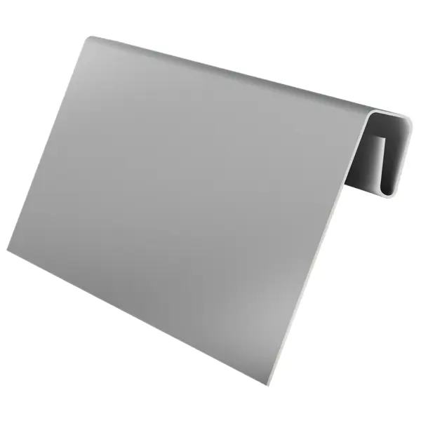 Профиль стартовый для фасадной панели Grandline 2000 мм металл цвет серый