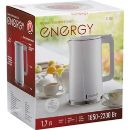 Электрический чайник Energy E-208 1.7 л пластик цвет белый