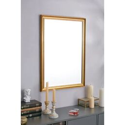 Зеркало декоративное Inspire Классика прямоугольник золото античное 50x70 см