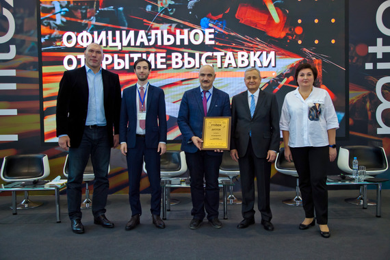 открытие выставки MITEX