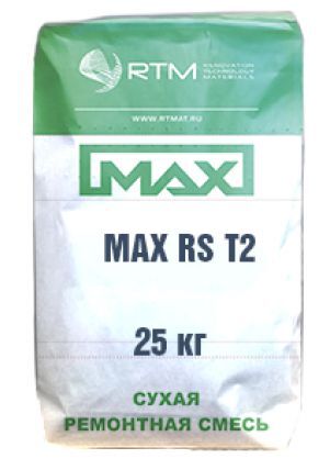 MAX-RS-T40Т2 T2)  штукатурная тиксотропная ремонтная смесь, ремонт трещин, Геннадий 7916░░░░░░░ Москва