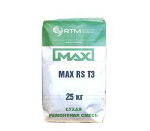 MAX-RS-T33 (MAX-RS-T3 ) cмесь ремонтная  зимняя безусадочная быстротвердеющая тиксотропная, Геннадий 7-░░░-░░░░░░9 Москва