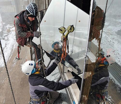 Замена стёкол и ремонт стеклопакетов на высоте, Ананенко И.В. +7 (952) 936-67-31 Новосибирская область