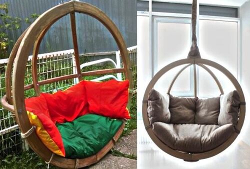 Оригинальные и уютные подвесные кресла для двоих в компании «Lounge Wood», Менеджер 7-░░░-░░░░░░3 Пермский край