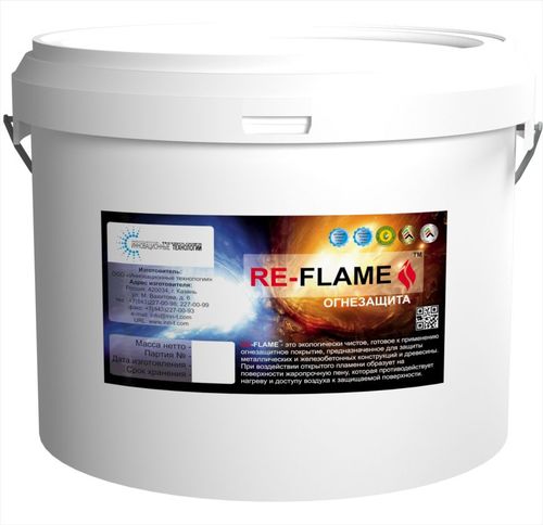 Огнезащитное покрытие RE-FLAME, Айгуль 7927░░░░░░░ Москва