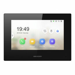 IP Видеодомофон HikVision DS-KH6320-LE1(B) черный, сенсорный 7" цветной (без удаленного доступа)