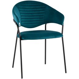 Стул Stool Group Алексис велюр сине-зелёный УТ000035129