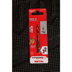 Сверло по металлу Milwaukee RedHEX HSS-G TiN