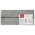 Ящик с отделениями Casy Home For Professionals 50x22x12см, серебряный