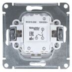 Выключатель встраиваемый Systeme Electric W59 2 клавиши, цвет белый