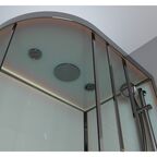 Душевая кабина Frank 120x80 F412R М правая, стекло матовое, профиль хром