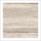 Глазурованный керамогранит Ceramente Stellare Travertine Pro White 60x60 см 1.44 м² матовый цвет белый