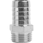 Штуцер Stout 1/2"x18 мм НР латунь
