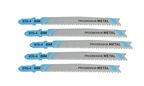 Пилка для лобзика DEWALT DT2058, по металлу HSS 100 x 74 x 1.2-2.6 x 10 мм, T123X
