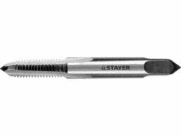 STAYER Метчик STAYER "MASTER" одинарный, для сквозных и глухих отверстий, сталь 9ХС, М8х1,25, ( 28021-08-1.25 )
