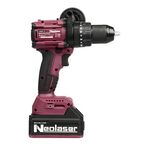 Дрель-шуруповерт аккумуляторная ударная бесщеточная Neolaser NCDB-170, 20 В Li-ion 2x4 Ач