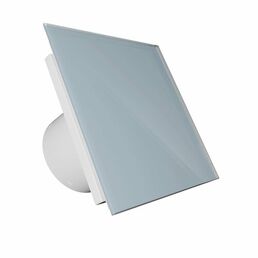 Вентилятор вытяжной DiCiTi AEON 4C, D 100, с обратным клапаном, со стеклянной панелью PAGL Pastel Blue