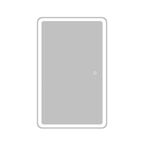 Зеркальный шкаф с подсветкой BelBagno Marino 50x80 SPC-MAR-500/800-1A-LED-TCH белый