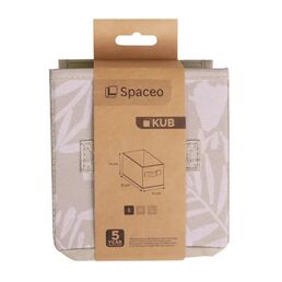 Короб-органайзер Растения S 14x31x14 см полиэстер разноцветный