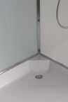 Душевая кабина AvaCan 120x90 D312L стекло матовое, профиль хром, левая
