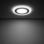 Светильник встраиваемый Gauss Backlight BL117 круглый 6 и 3 Вт свет холодный белый
