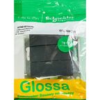 Выключатель встраиваемый Systeme Electric Glossa 3 клавиши цвет антрацит