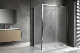 Душевой уголок Royal Bath Accord 170х110 RB 11170HPS-C-CH стекло матовое, профиль хром