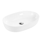 Раковина накладная BelBagno BB1348 61 см белая