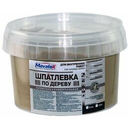 Movatex Шпаклевка по дереву каштан 0,4кг Т16163