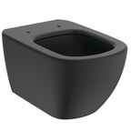 Подвесной унитаз Ideal Standard Tesi T0079V3 без крышки черный матовый
