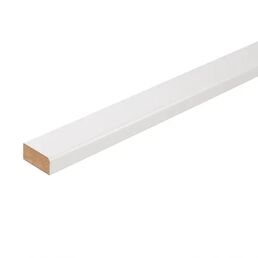 Карниз для кухонного шкафа Реш Delinia ID 220x4 см ЛДСП цвет белый