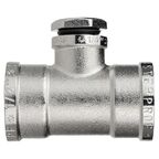 Тройник под манометр MPF 1/2"х1/4"х1/2" ВР латунь