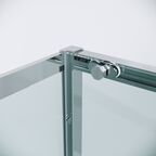Душевой уголок Grossman Style 120x90 120.K33.05.1290.10.00 без поддона, стекло прозрачное, профиль хром