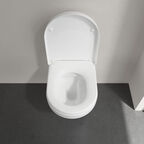 Унитаз подвесной Villeroy&Boch Architectura 4694HRR1 безободковый, с сиденьем микролифт, альпийский белый