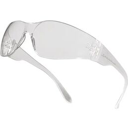 Очки защитные открытые Delta Plus Brava 2 Clear прозрачные с защитой от царапин и от запотевания