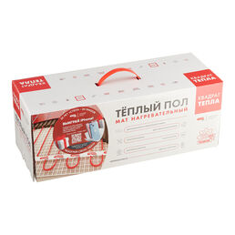 Теплый пол нагревательный мат СТН Квадрат тепла КМ-900-6,0 6 кв.м 150 (900) Вт