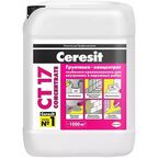 Грунтовка глубокого проникновения Ceresit CT 17 Concentrate, 10 л