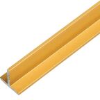 Профиль Т-образный алюминий анодированный 15x15x2x2000 мм золотой