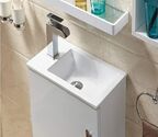 Раковина встраиваемая сверху CeramaLux 101 см 9032С белая