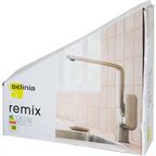 Смеситель для кухни Delinia Remix 28.1 см цвет никель